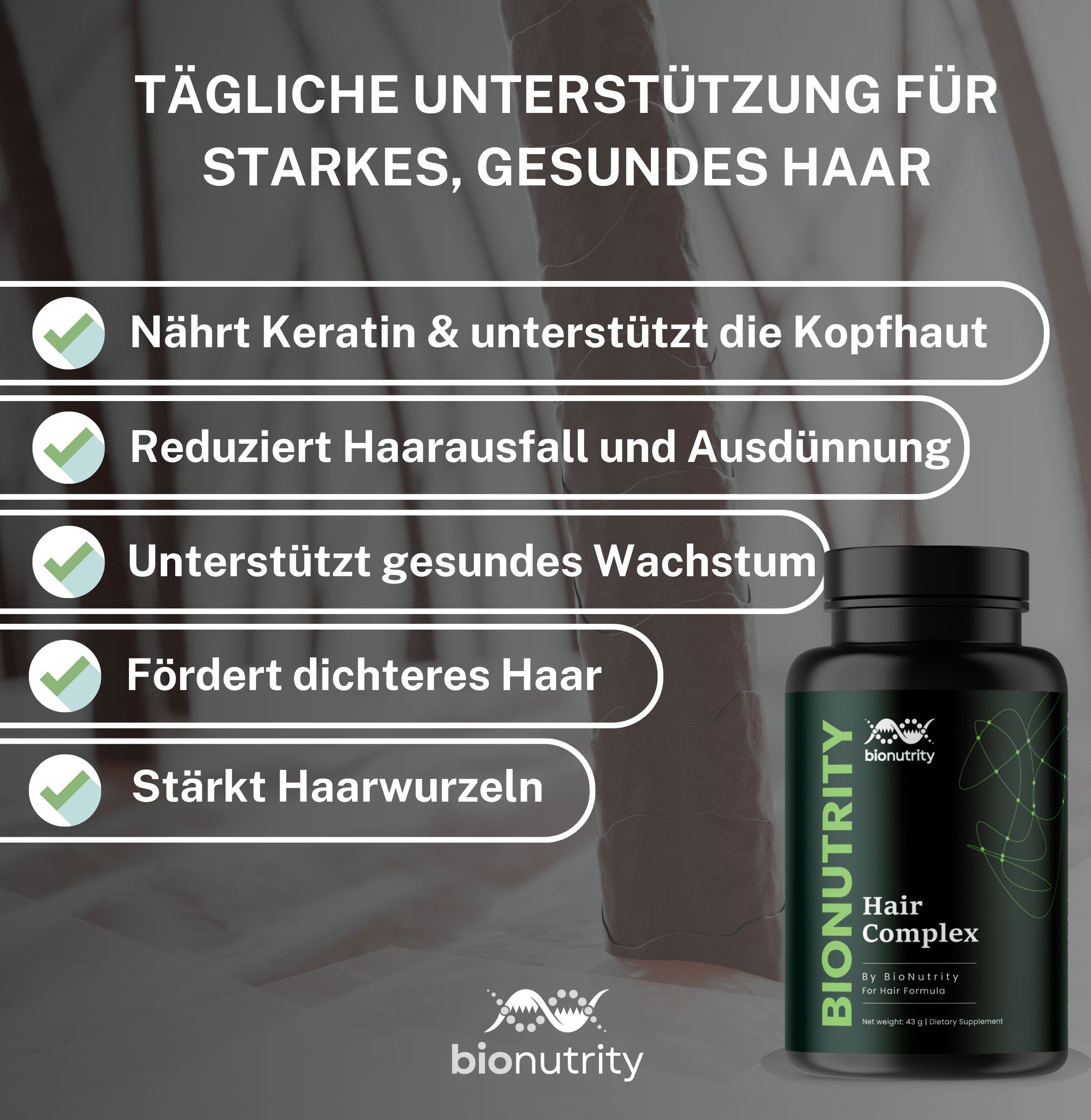 BioNutrity Hair Complex – Bild 3